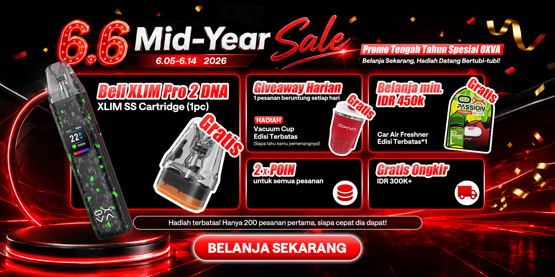Vaping Premium Kualitas Flagship