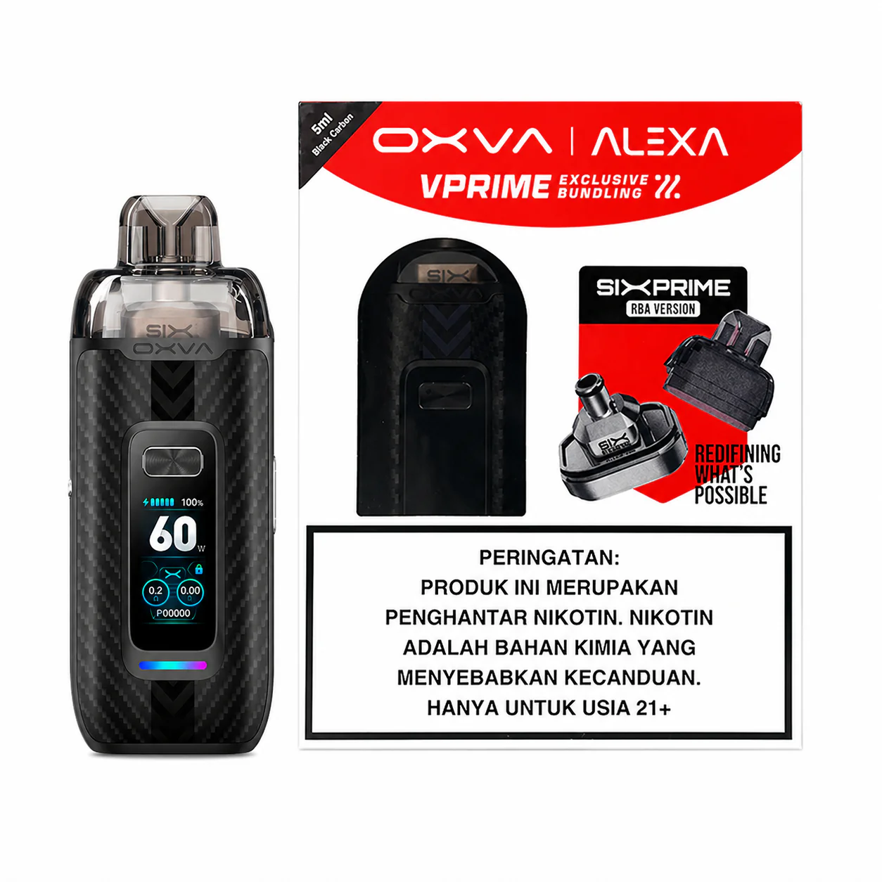 OXVA Jenis Device